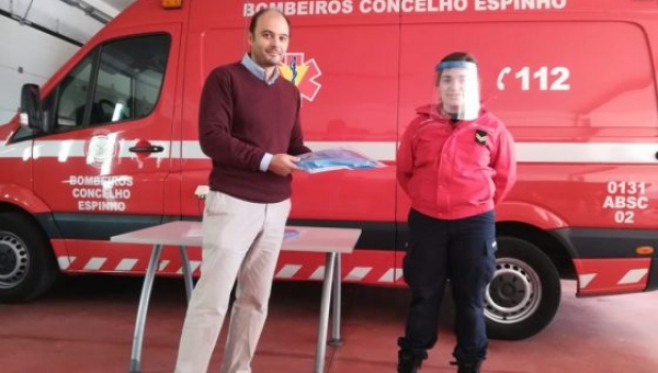 COVID-19: Mais de 500 viseiras doadas pela ESPE em Espinho